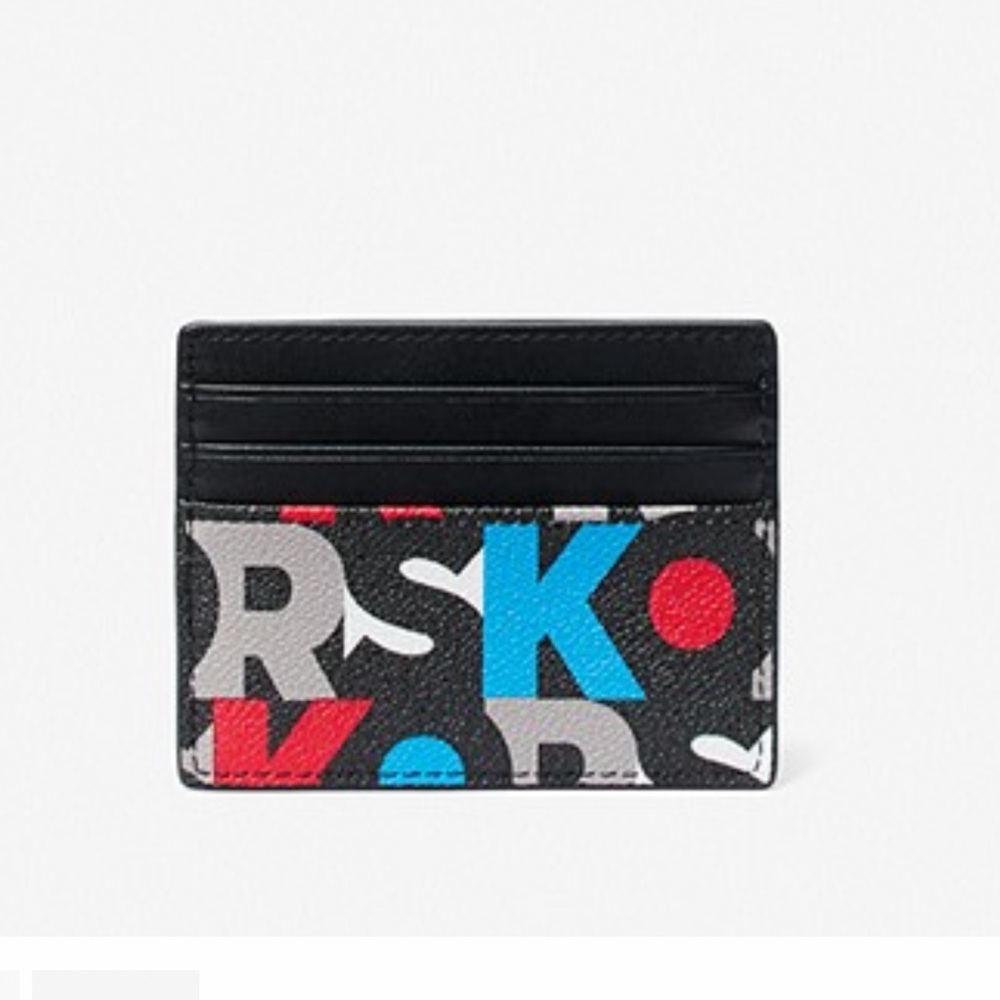 MICHAEL KORS MENS Cooper BLACK MLTI Graphic Logo Tall Card Case 
NWT
BLACK MULTI - Picture 11 of 16
